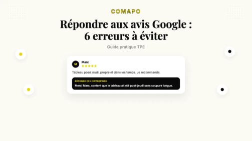 Répondre aux avis Google : 6 erreurs à éviter, guide pratique TPE