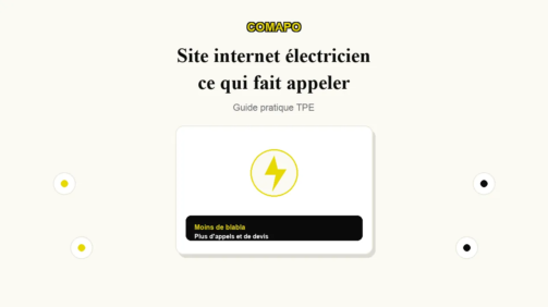 Site internet électricien : ce qui fait appeler, guide pratique TPE